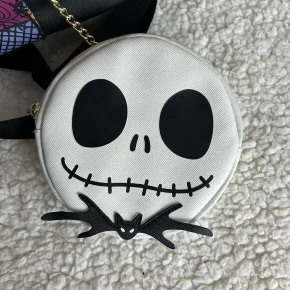 Disney The Nightmare Before Christmas Mini Backpack Jack Skellington Coin Purse - Picture 7 of 9